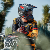 ALPINESTARS SM5 Motorcycle Helmet - Rover - Gray/Red - Large 8303921-1392-LG