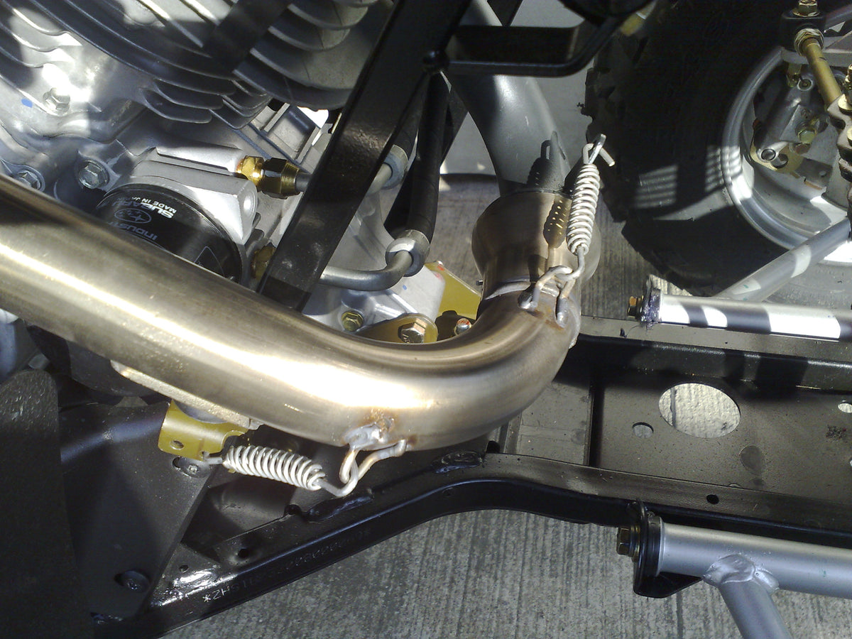 Polaris Trail Blazer 330 2003-2008 Exhaust GPR Full System Deeptone Atv - photo 6