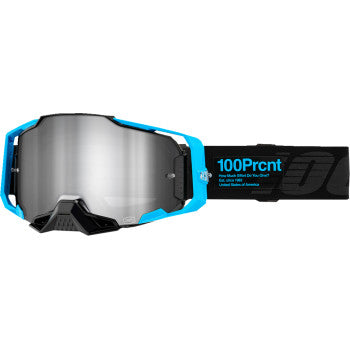 Gafas 100% Armega - Barely 2 - Espejo plateado 50005-00027