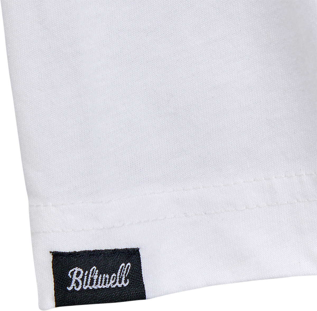 Camiseta raglán BILTWELL 1985 para mujer - Negro/Blanco - Talla pequeña 8144-060-002 