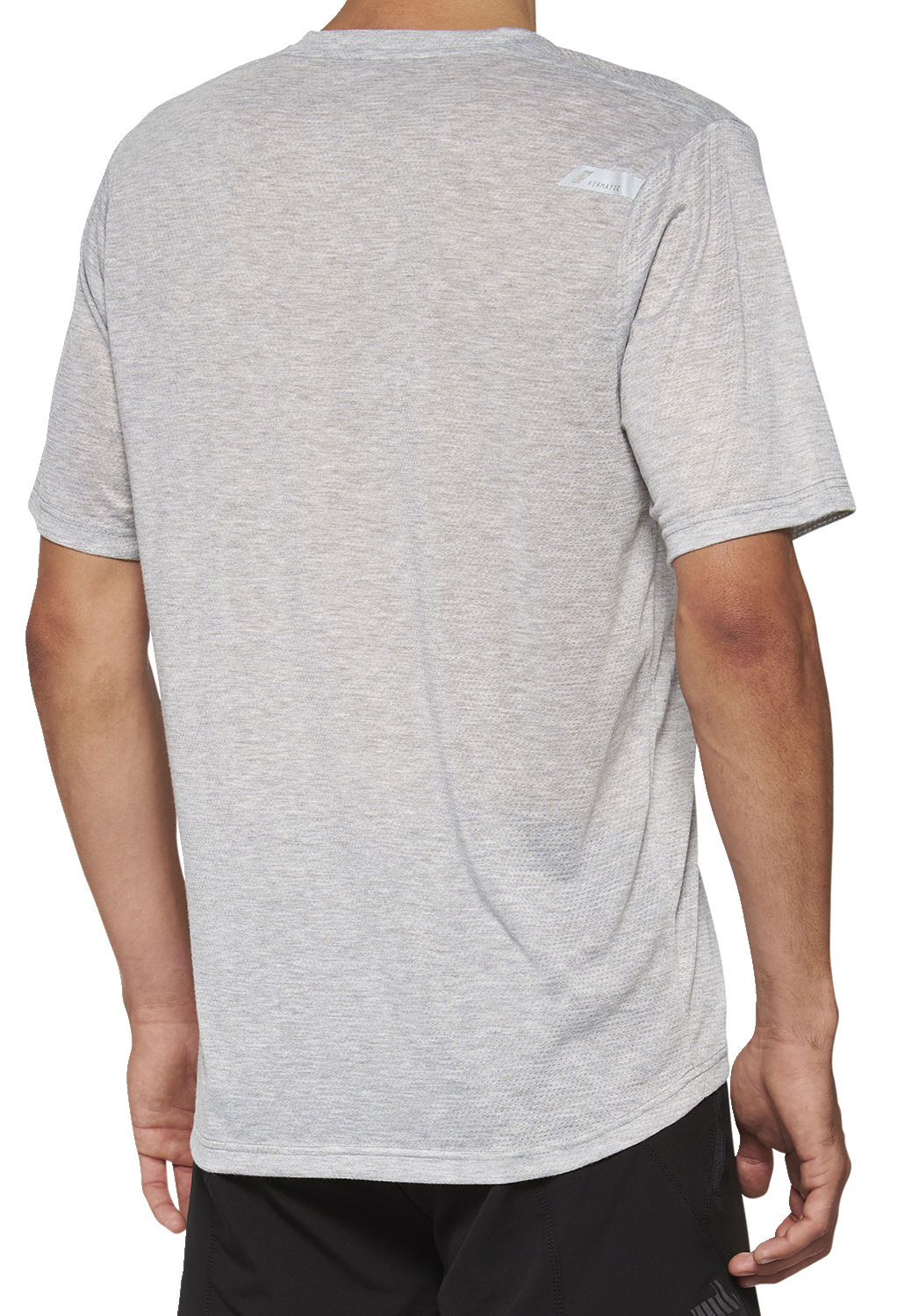 Jersey de malla 100 % Airmatic - Manga corta - Gris - Talla pequeña 40016-00005