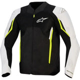 ALPINESTARS AST v3 Air Jacket - Black/Silver/Yellow Fluo - Medium 3300426-159-M
