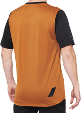 Maillot 100% Ridecamp - Terracota/Negro - Talla Grande 40027-00017