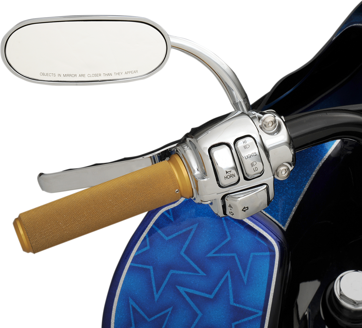 Kit de interruptores DRAG SPECIALTIES - Cromo H18-0335C
