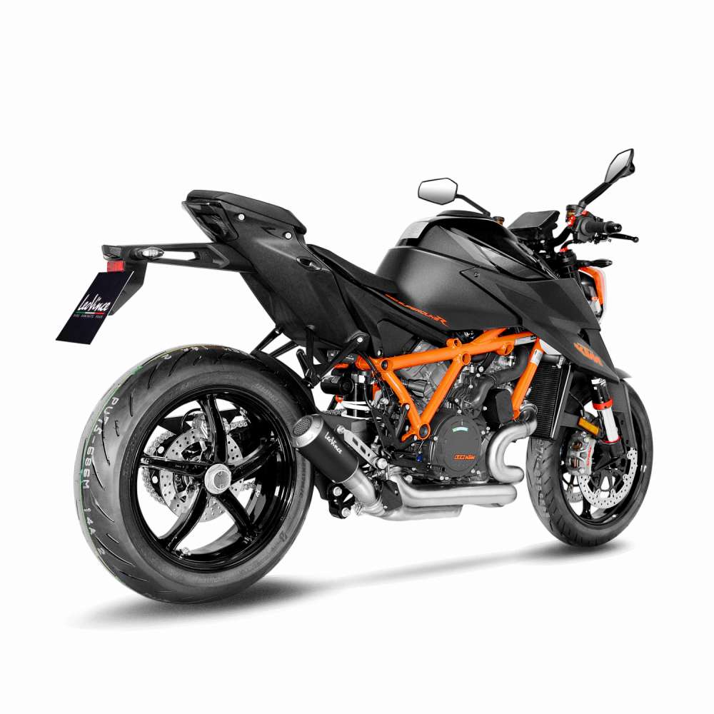 Silenciador deslizante LEOVINCE LV-10 - Acero inoxidable negro 1290 Super Duke 2021-2023 15243BU 1811-4127 