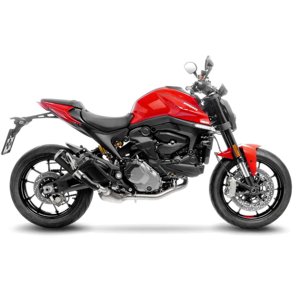 Silenciador deslizante LEOVINCE LV-10 - Negro Ducati Monster 937 2021-2023 15260B 1811-4426 