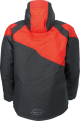 Chaqueta con capucha ARCTIVA Pivot 5 - Negro/Rojo - Talla pequeña 3120-2062 