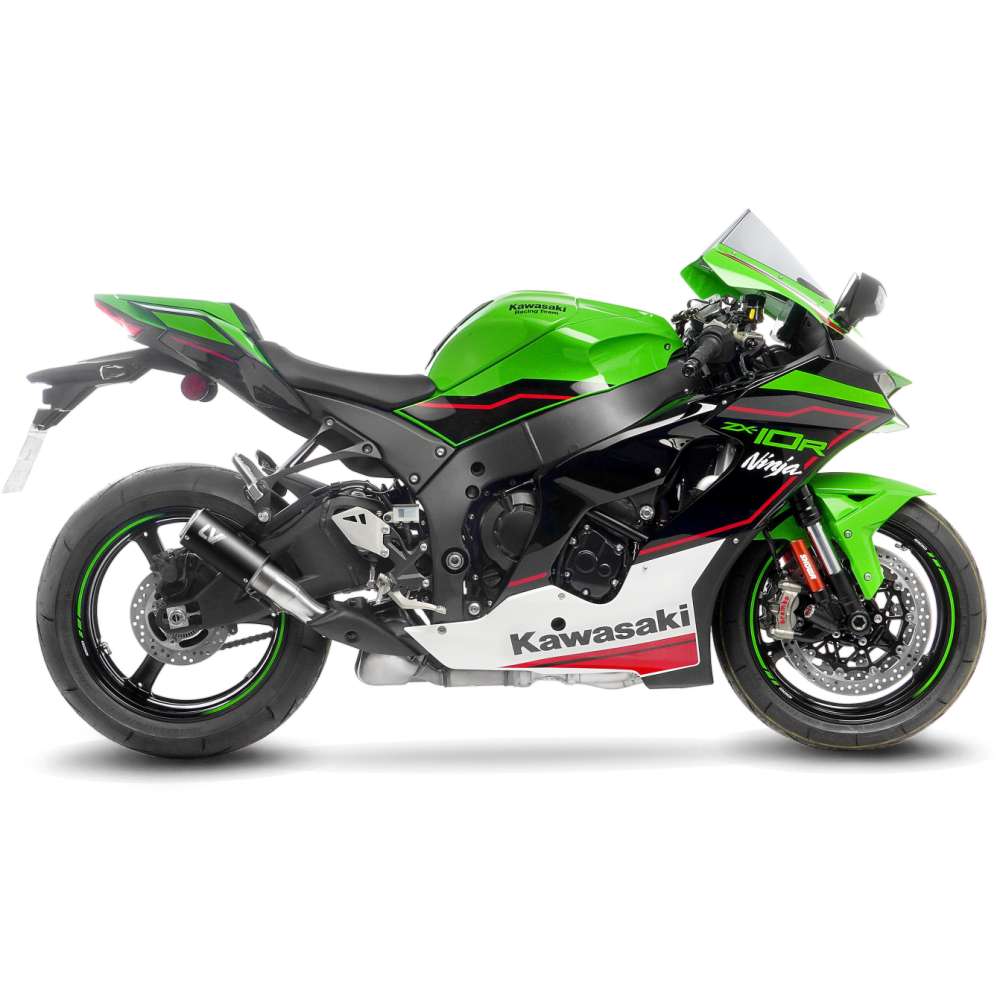 Silenciador deslizante LEOVINCE LV Corsa - Negro Ninja ZX-10R/RR 2016-2023 15406B 1811-4491 