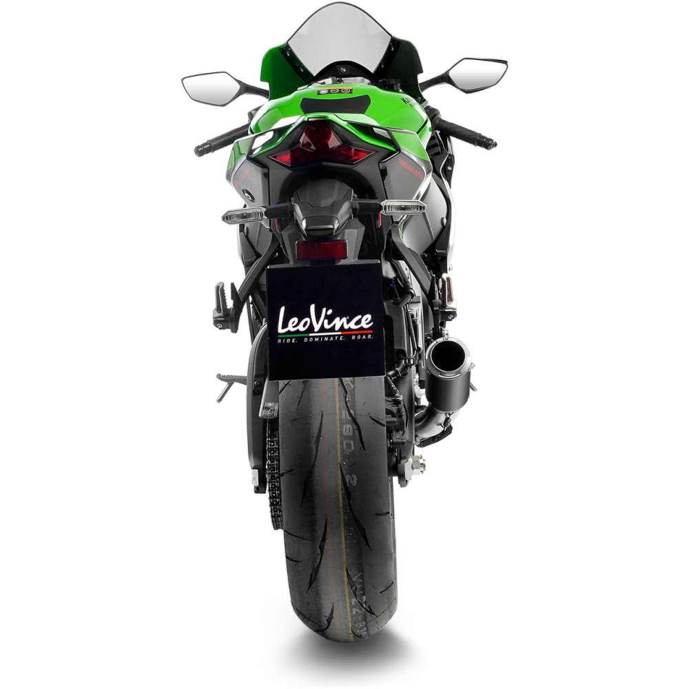 Silenciador deslizante LEOVINCE LV Corsa - Negro Ninja ZX-10R/RR 2016-2023 15406B 1811-4491 