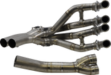 Colectores de escape Akrapovic para Kawasaki ZX10R 2021-2024, tubo de enlace E-K10E2 