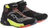 Zapatillas ALPINESTARS CR-X Drystar® - Negro/Rojo/Amarillo Fluorescente - Talla 11 de EE. UU. 2611820153811
