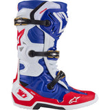 ALPINESTARS Union Tech 10 Boots - Red/White/Blue - US 8 2010020-3372-8