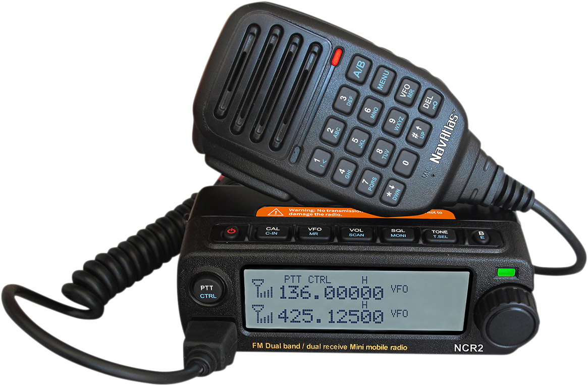 Radio de doble banda NAVATLAS de coche a coche NCR2 