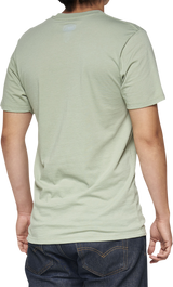 Camiseta 100% Pecten - Verde pizarra - Talla grande 32144-486-12