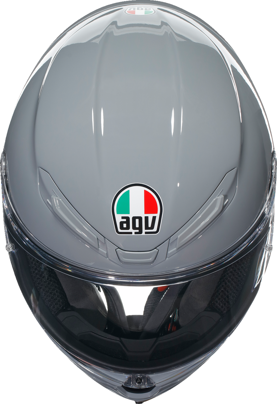 Casco de moto AGV K6 S - Gris Nardo - Mediano 2118395002012M