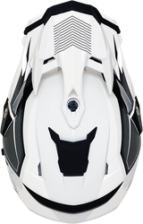 Casco de motocicleta AFX FX-41 - Gama - Blanco mate - Talla pequeña 0140-0076 