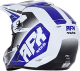 Casco de motocicleta AFX FX-17 - Force - Blanco perla/Azul - Talla grande 0110-5240 