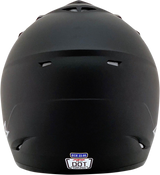 Casco de motocicleta AFX FX-17 - Negro mate - Talla pequeña 0110-1751