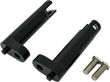 Soporte para estriberas de pasajero DRAG SPECIALTIES - Negro 1620-1057