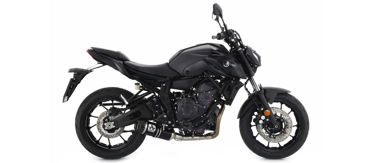 71758MI Arrow Yamaha Mt-07 21-24 Colector de acero inoxidable de carreras