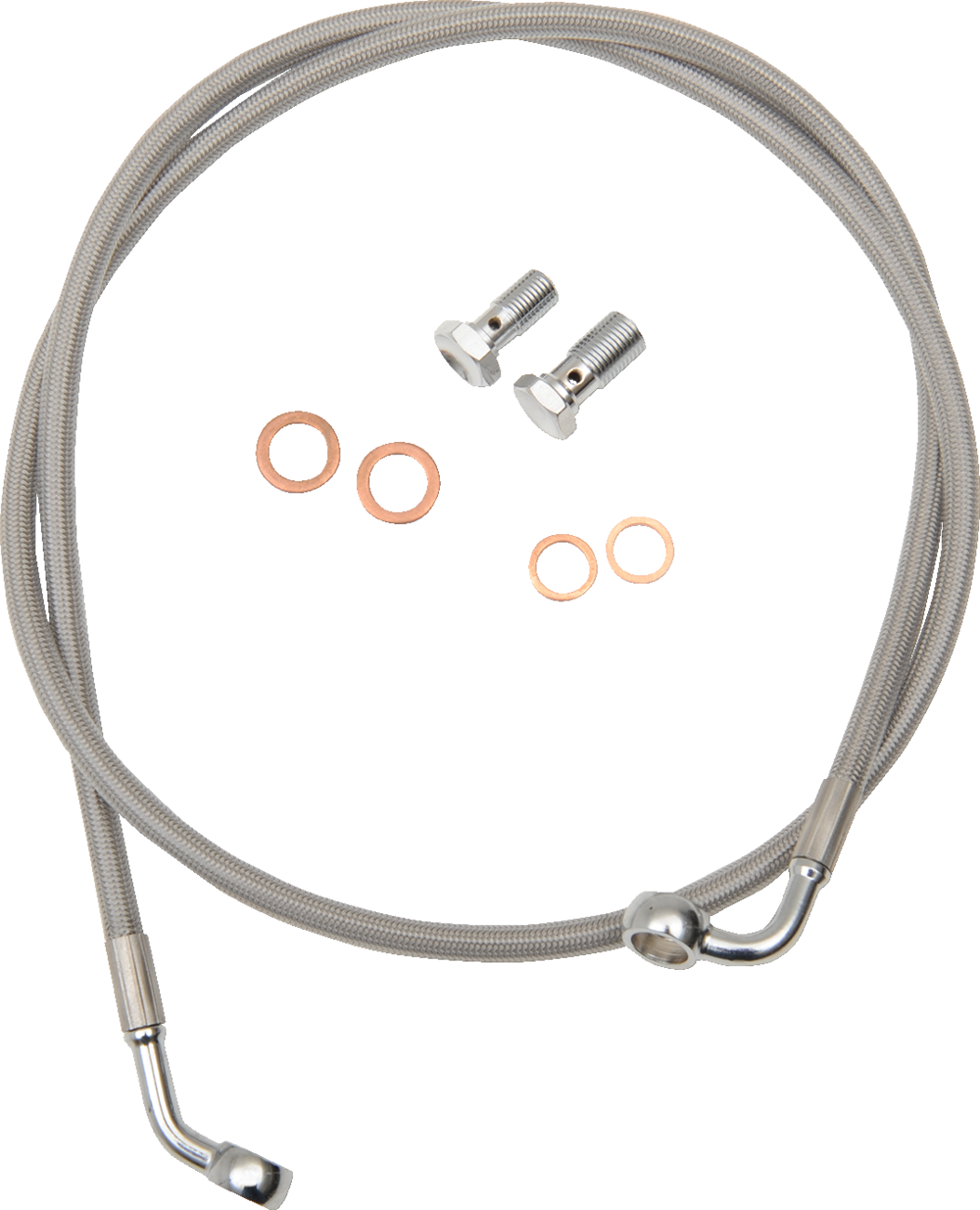 Manillares Ape Hanger de 18" a 20" - Acero inoxidable LA-8310B19 