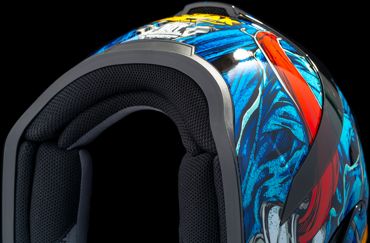ICON Airform™ Motorcycle Helmet - MIPS® - Brozak - Blue - Large 0101-14933