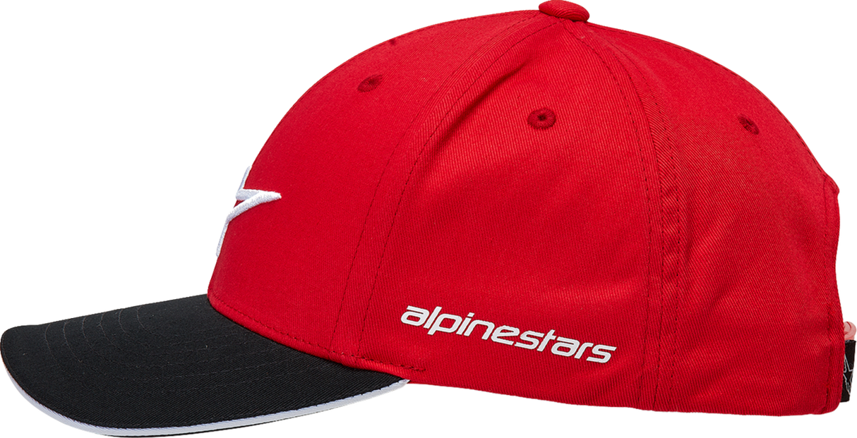 Gorra ALPINESTARS Rostrum - Rojo/Negro - Talla única 1232810003010OS