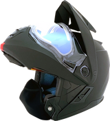 Casco de moto de nieve AFX FX-111DS - Eléctrico - Negro mate - Mediano 0120-0800 