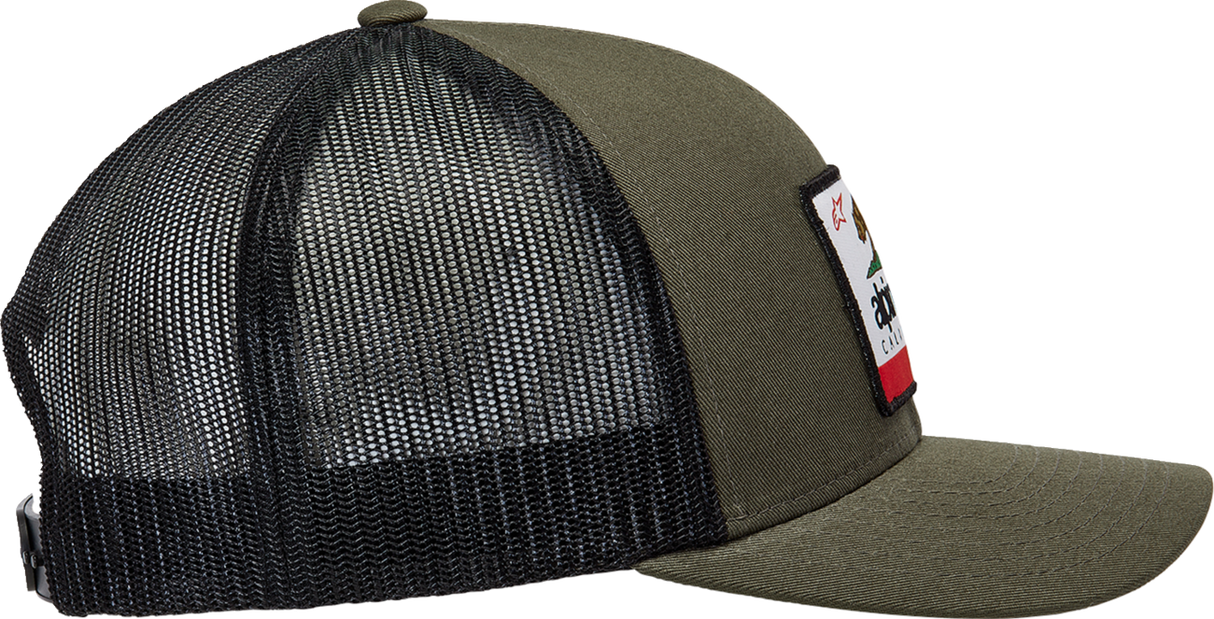 Gorra ALPINESTARS Cali 2.0 - Militar/Negro - Talla única 1212810506910OS