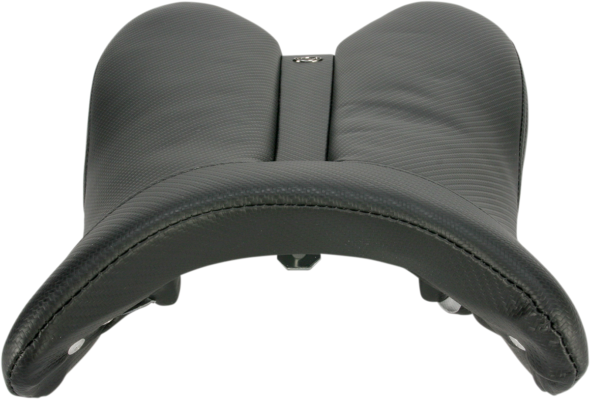 Asiento deportivo SADDLEMEN Gel Channel Track de fibra de carbono - Negro - R6 0810-Y117 
