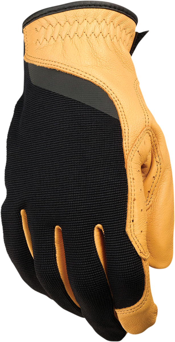 Guantes Z1R Ward - Negro/Bronceado - Grandes 3301-4107 