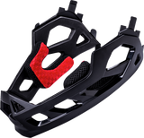 Casco integral de bicicleta KALI Maya para niños - Carrera - Blanco brillante/Rojo/Negro 0221922112 