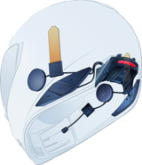 Comunicador integrado en el casco ICON (nuevo) - Negro 4402-0910
