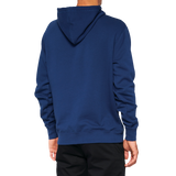 Sudadera con capucha 100% Icon - Azul marino - Talla mediana 20029-00026