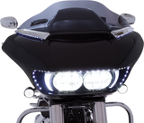 Moldura de parabrisas LED CIRO - 15-20 FLTR - Cromada 11050 