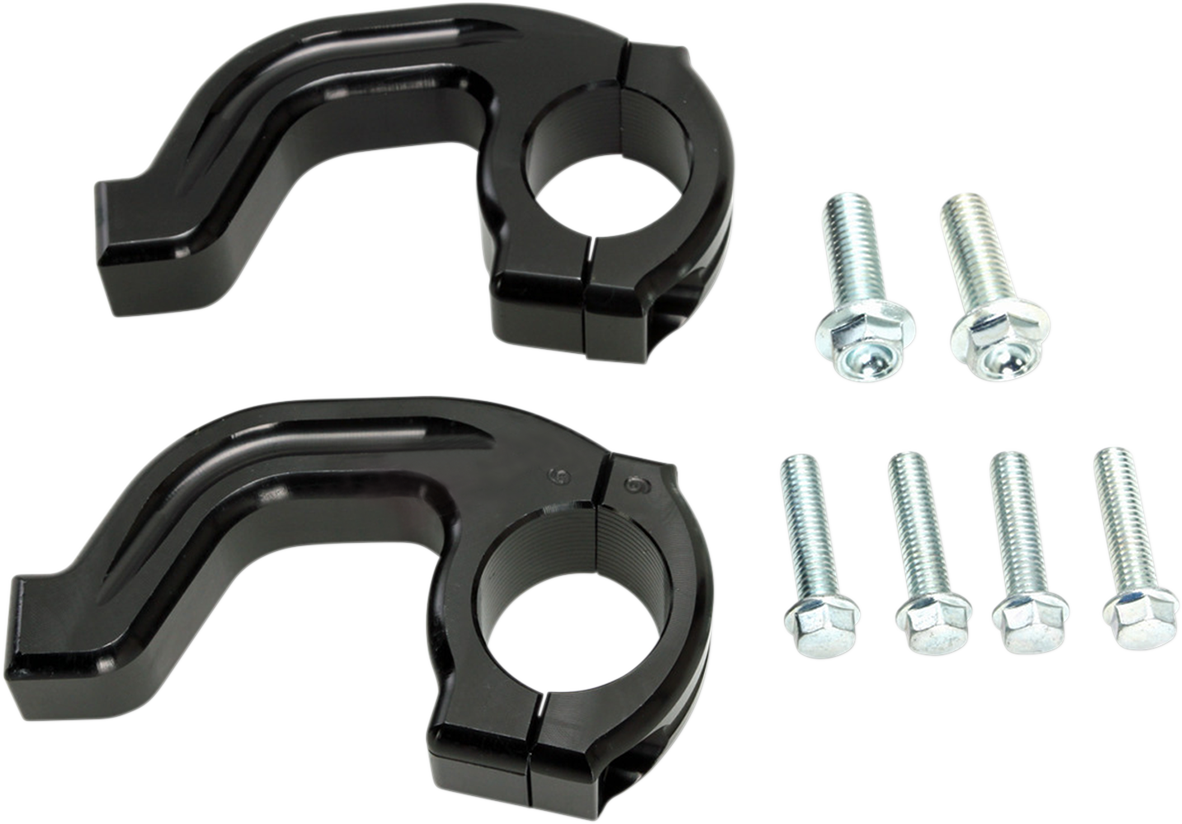Abrazadera para guardamanos MOOSE RACING - Contour - Magura - Negro 50-236B 