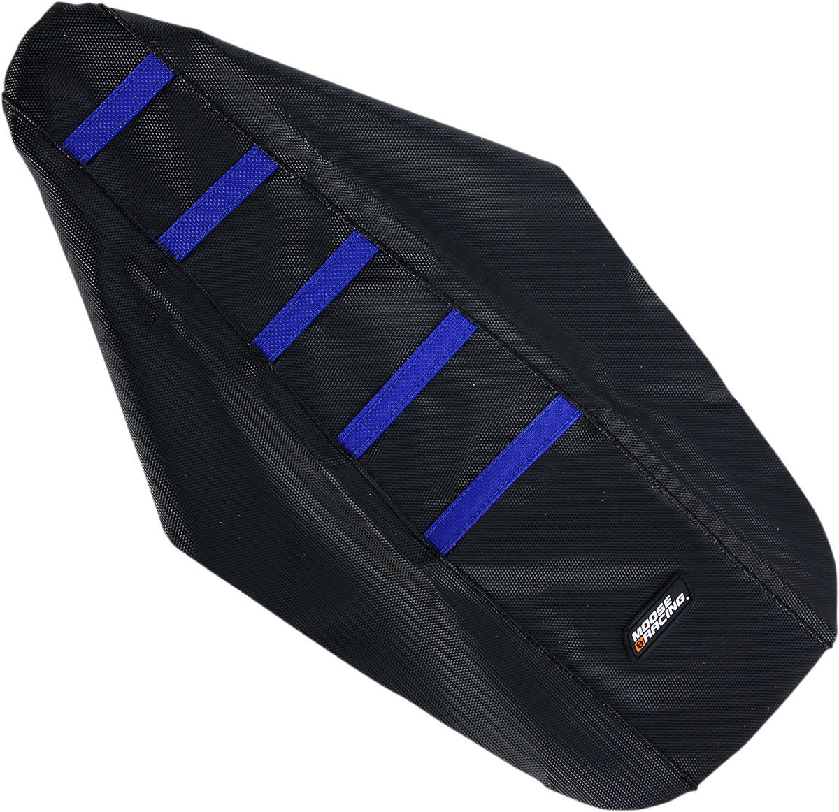 Funda de asiento acanalada MOOSE RACING - Cubierta negra/Varillas azules - Yamaha YZ8502-332RT 