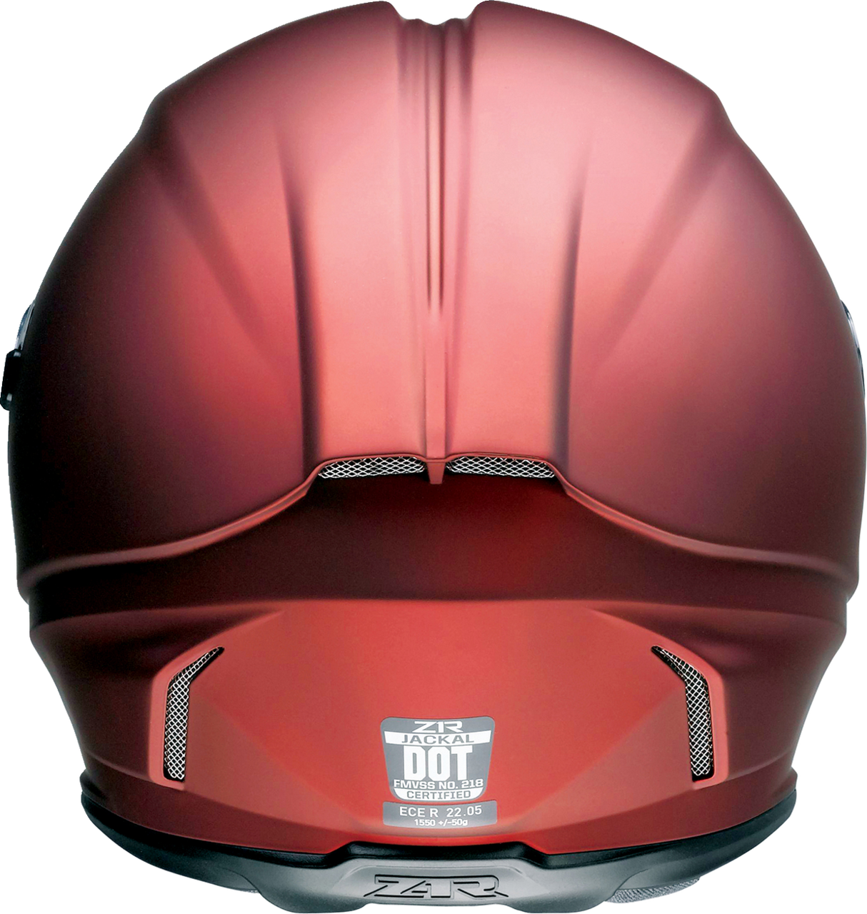 Casco de moto Z1R Jackal - Satén - Rojo - 3XL 0101-14827 