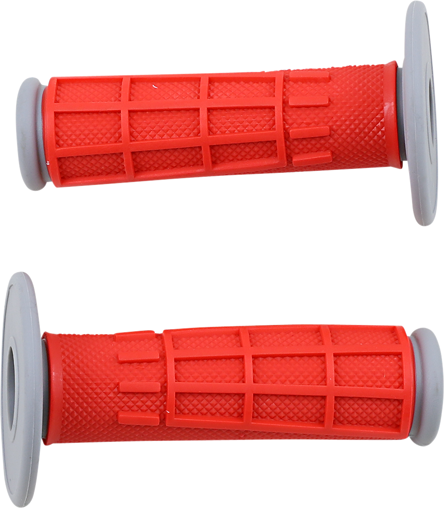 Puños MOOSE RACING - Compuesto - Half-Waffle - Rojo 1MG2315-REM 