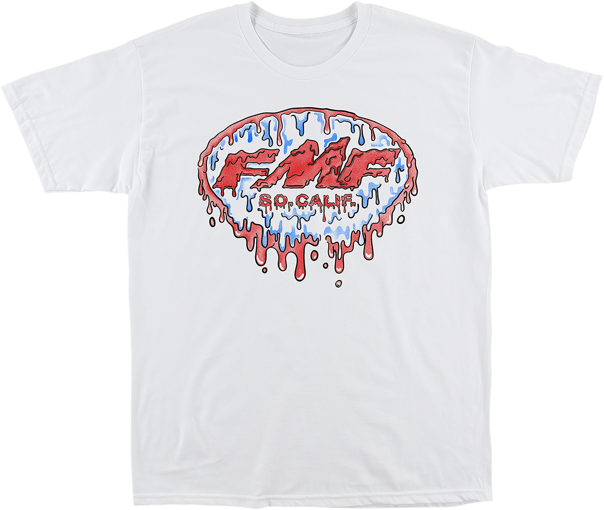 Camiseta FMF Drip - Blanca - XL FA21118903WHXL 3030-21270 