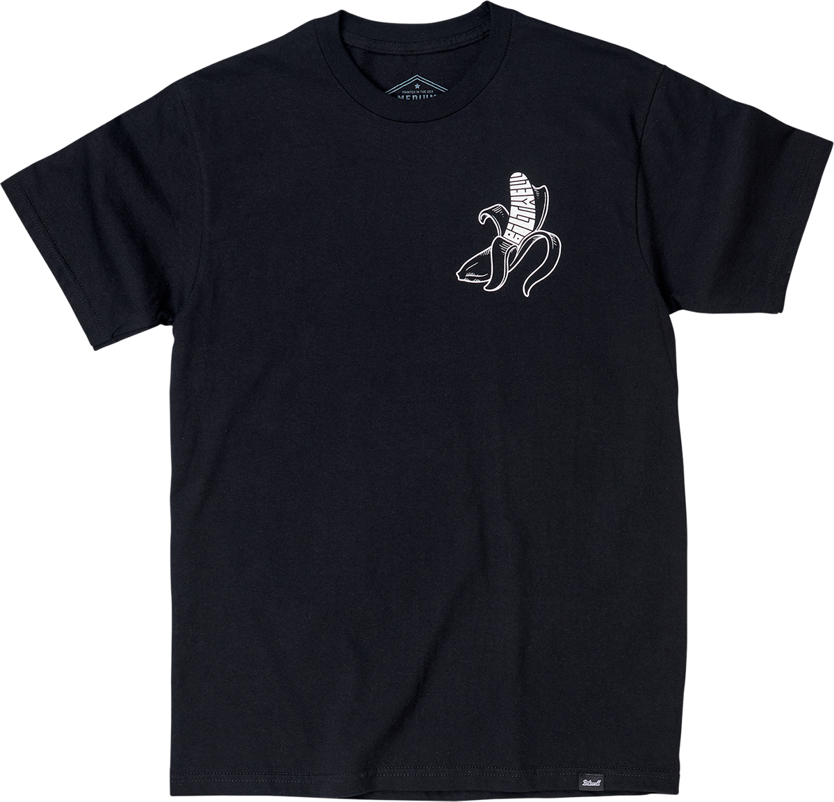 Camiseta BILTWELL Go Ape - Negra - Talla pequeña 8101-051-002 