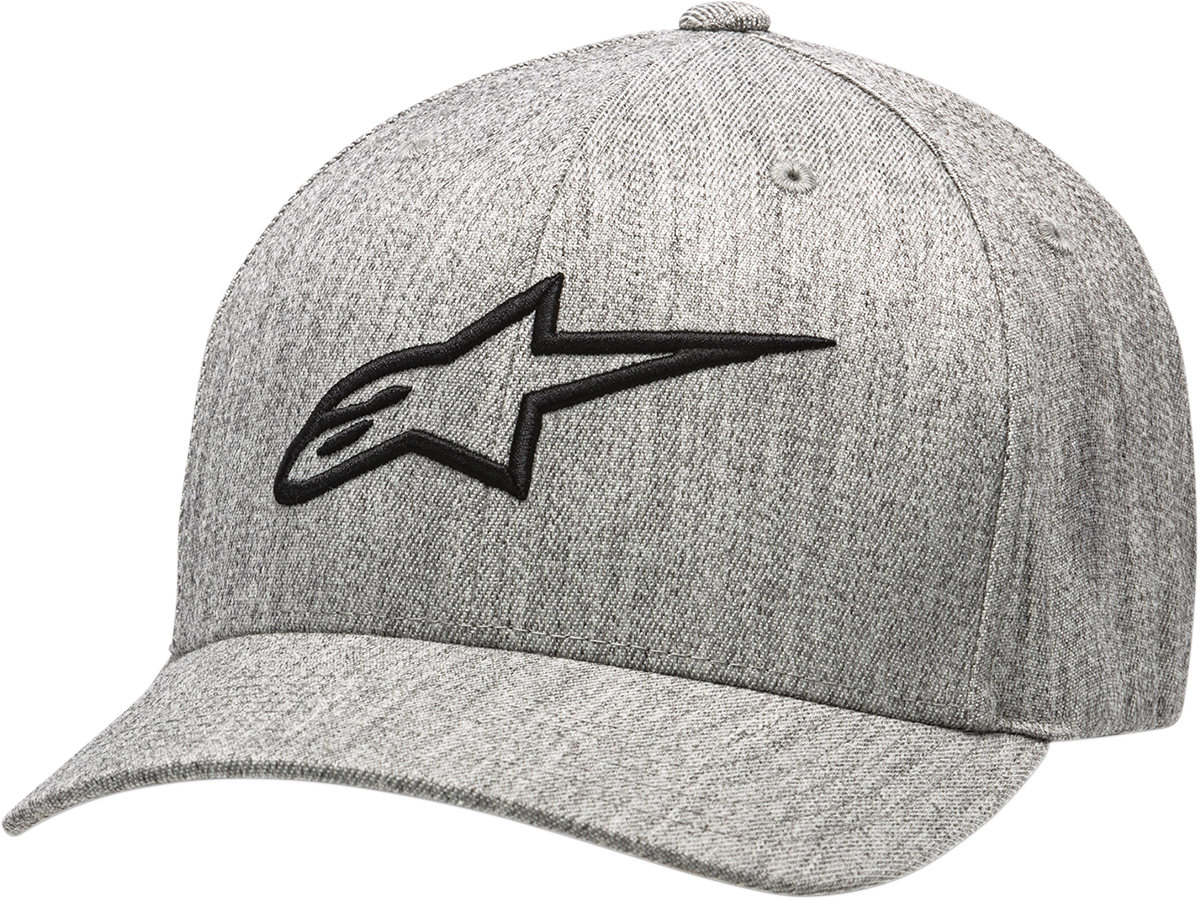 Gorra ALPINESTARS Ageless Curve - Gris jaspeado/Negro - Talla pequeña/mediana 1017810101126SM