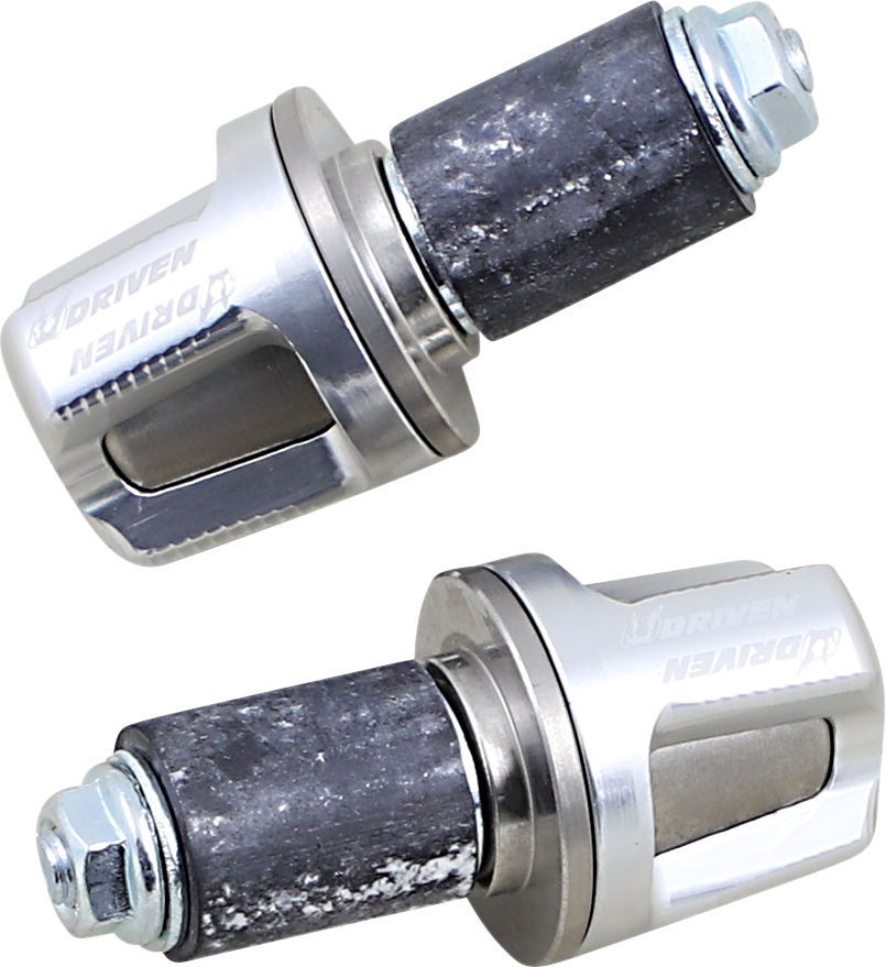 Extremos de manillar DRIVEN RACING - Revolt - Plata DBEW-RE-SI