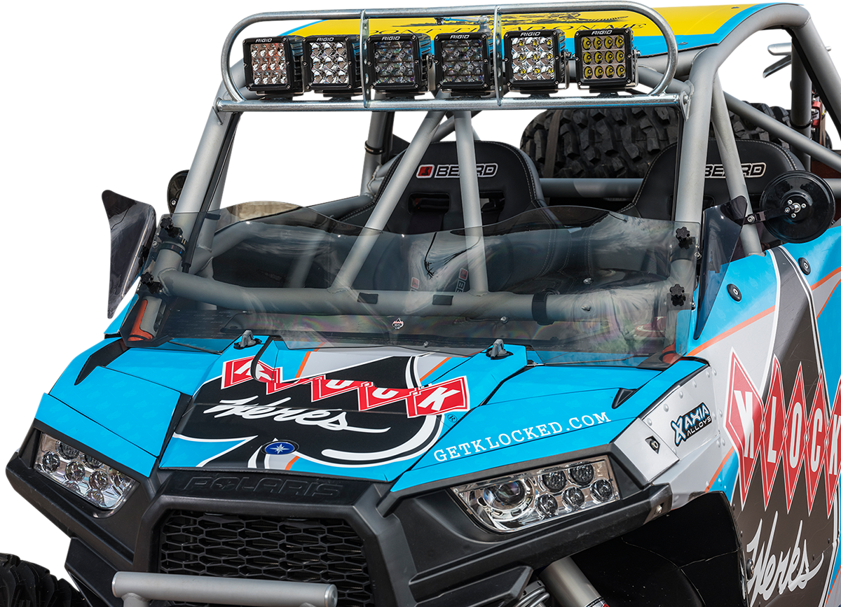Parabrisas KLOCK WERKS Flare™ - 12-1/2" - Tintado - RZR KWW-05-0427