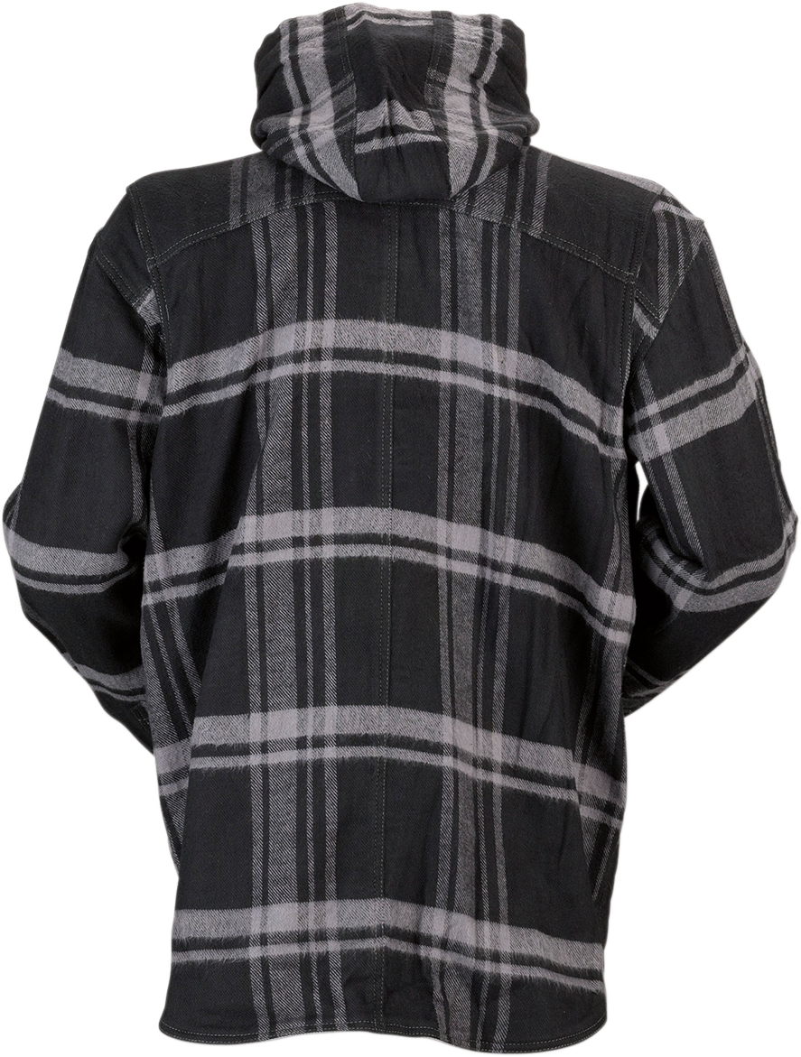 Camisa de franela Timber Z1R - Negro/Gris - Talla 2XL 3040-2836 
