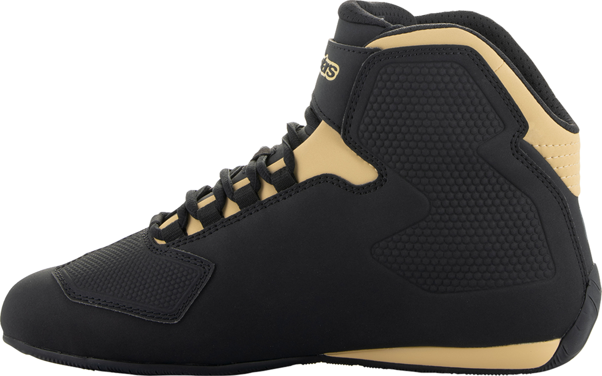 Zapatos ALPINESTARS Sektor para mujer - Negro/Champán - Talla 8 de EE. UU. 2515719-1090-8