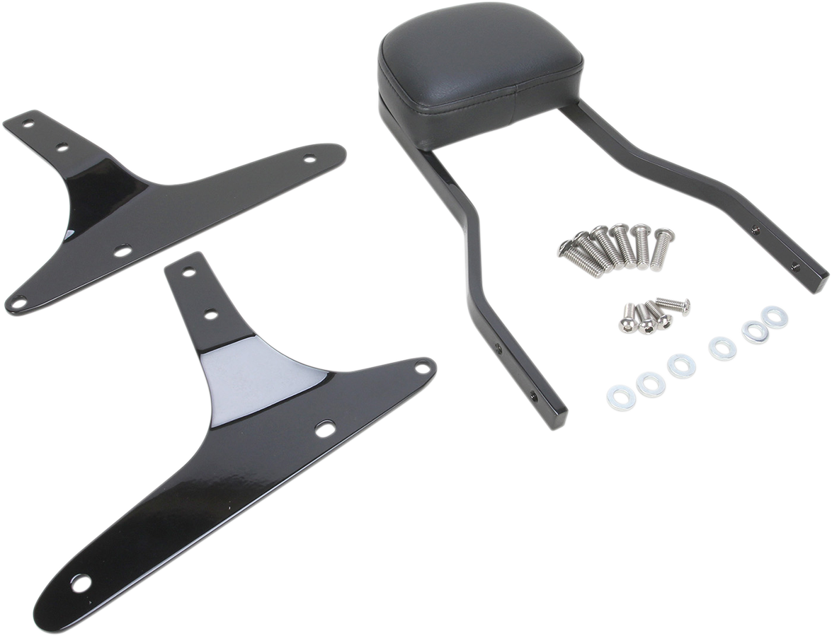 Respaldo corto COBRA - Negro - FLSTC 602-1204B 