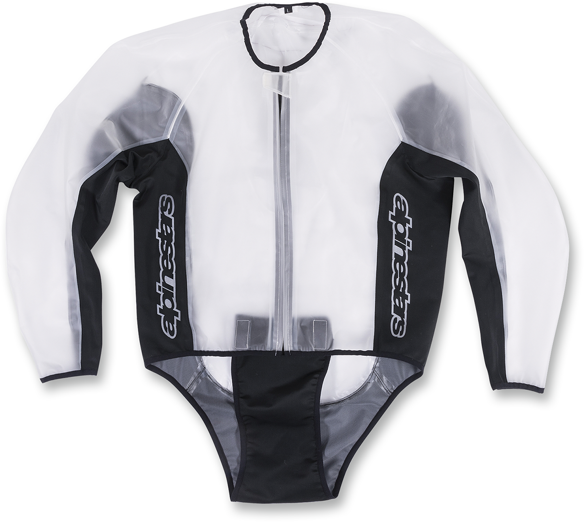 Chaqueta impermeable de competición ALPINESTARS - Transparente/Negro - XL 3204917-01-XL