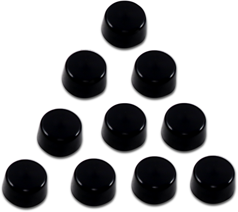 DRAG SPECIALTIES Perno de cubierta 7/16 Hex Negro 352077