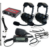 Kit de intercomunicador/radio y auriculares NAVATLAS - Biplaza - Negro NI2ROHBK2